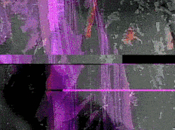 a purple and black background with a few lines on it