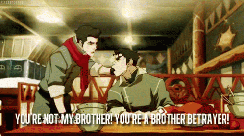 Brother Betrayer - Brother GIF - Brother Avatar The Last Airbender Avatar GIFs