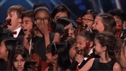 Excited GIF - Excited Agt Orchestra GIFs