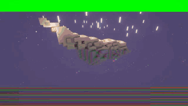 a screenshot of a video game with a green screen in the corner