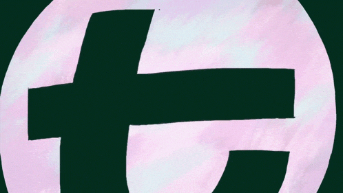 the letter t is in a pink circle