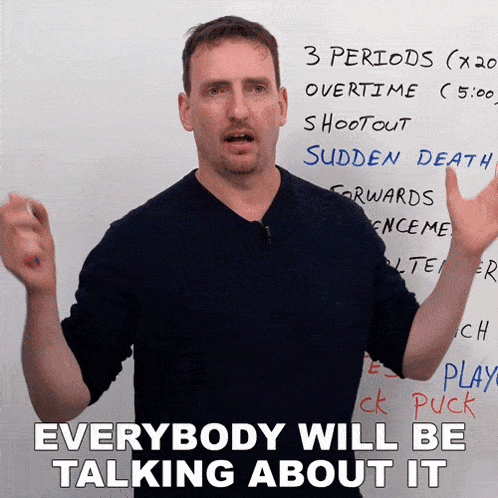 Everybody Will Be Talking About It Adam GIF - Everybody Will Be Talking About It Adam Engvid GIFs