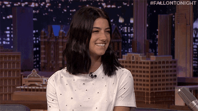Charli Damelio Smiling GIF