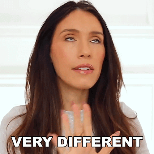Very Different Shea Whitney GIF - Very Different Shea Whitney It'S Not The Same GIFs