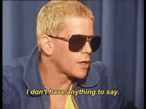 I Dont Have Anything To Say Lou Reed GIF - I Dont Have Anything To Say Lou Reed GIFs