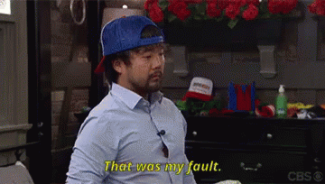 That Was My Fault GIF - My Fault Big Brother That Was My Fault GIFs