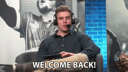 Welcome Back Dave Olson GIF - Welcome Back Dave Olson Smite Scc Qualifiers GIFs