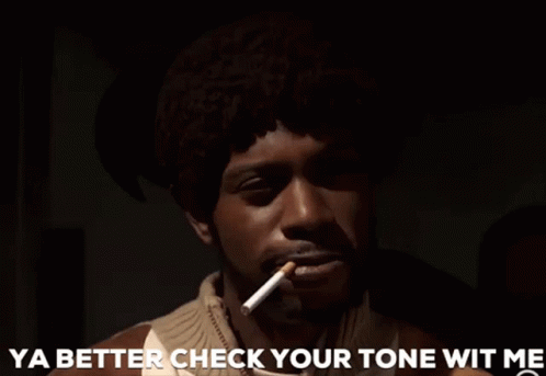 Tone Watch Your Mouth GIF - Tone Watch Your Mouth Dave Chappelle GIFs