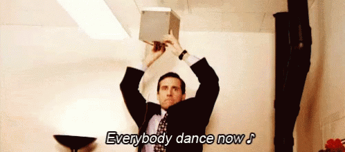 Dance Everybody Dance Now GIF - Dance Everybody Dance Now Steve Carell GIFs