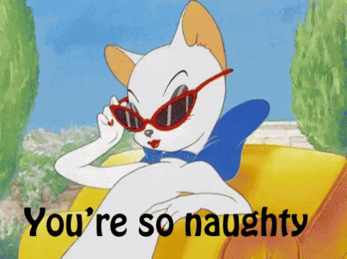 Called Out GIF - Naughty Cat Cartoon GIFs