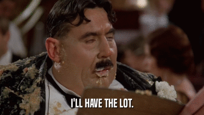Monty Python Creosote GIF - Monty Python Creosote I'Ll Have The Lot GIFs