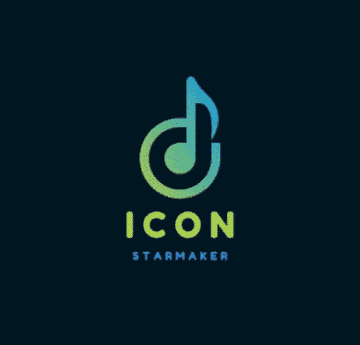 a neon sign that says icon on it