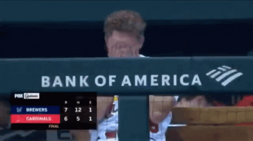 St Louis Cardinals Mad GIF - St Louis Cardinals Mad Harrison Bader GIFs