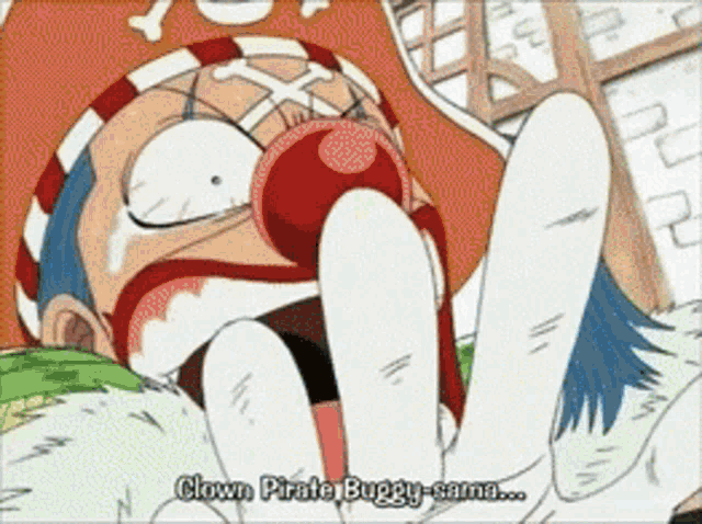 Buggy One Piece GIF - Buggy One Piece Captain Buggy GIFs