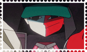 a picture of a cartoon character with a hat on