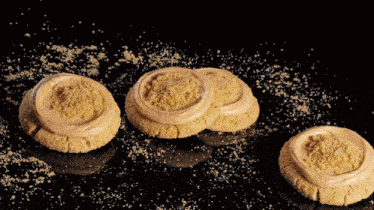 Crumbl Cookies Pumpkin Cheesecake Cookie GIF - Crumbl Cookies Pumpkin Cheesecake Cookie Cookies GIFs