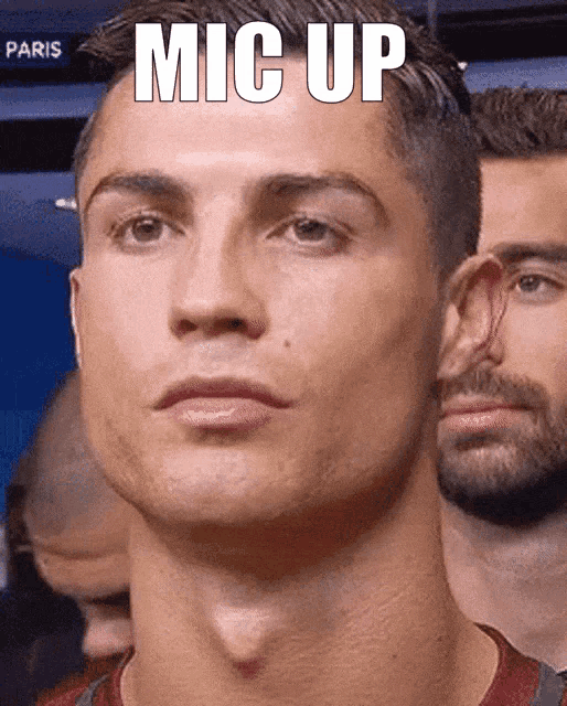 Mic Up Cristiano Ronaldo GIF - Mic Up Cristiano Ronaldo Ronaldo GIFs