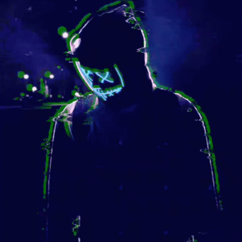 Neon Marshmallow GIF - Neon Marshmallow Glitched GIFs
