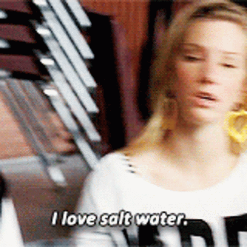 Glee Brittany Pierce GIF - Glee Brittany Pierce I Love Salt Water GIFs