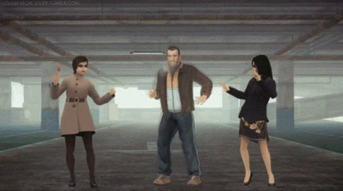 Grand Theft Auto Iv Niko Bellic GIF - Grand Theft Auto Iv Niko Bellic Dancing GIFs