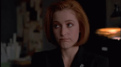 Scully Xfiles GIF - Scully Xfiles Skeptical GIFs