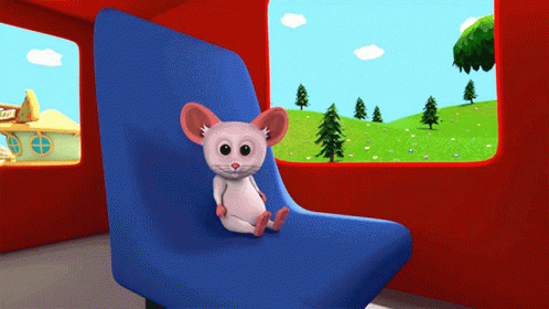 Mouse Seated GIF