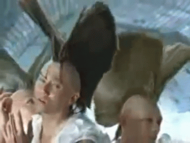 Clapping Mohawks GIF - Hair Asian Clapping GIFs