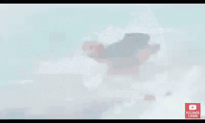 a red flame is coming out of a white cloud with a youtube logo in the corner