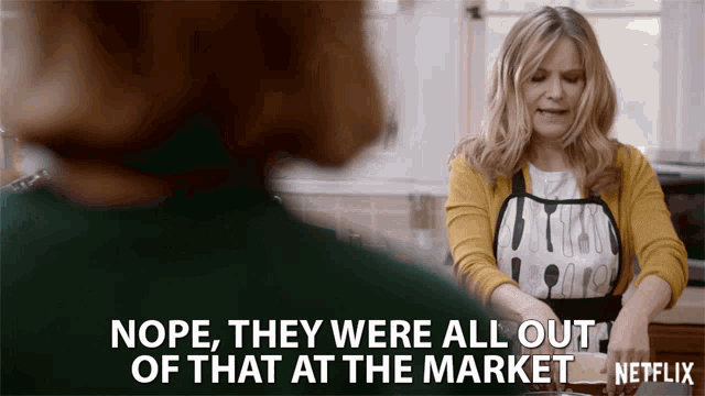 Nope They Were All Out Of That At The Market GIF - Nope They Were All Out Of That At The Market Out Of Stock GIFs