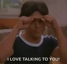 Love You I Love Talking To You GIF - Love You I Love Talking To You Fez Heart GIFs