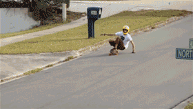I Get By With A Little Help From My Friends GIF - Closecall Hit Head GIFs