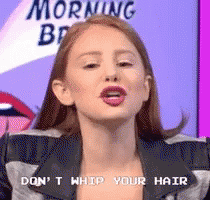 Themorningbreath Dont Whip Your Hair GIF - Themorningbreath Dont Whip Your Hair Jackieo GIFs