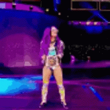 Sasha Banks Raw GIF - Sasha Banks Raw Pose GIFs