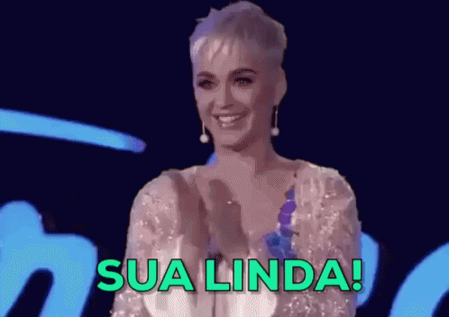 Sua Linda / Emocionada / Katy Perry  / Oba GIF - Katy Perry Sua Linda Yay GIFs