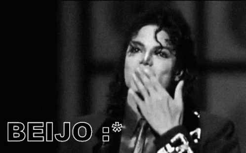 Michaeljackson Beijo Oi Tchau GIF - Michael Jackson Kiss Hi GIFs