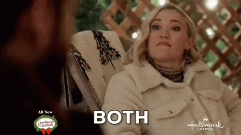 A Very Merry Bridesmaid Emily Osment GIF - A Very Merry Bridesmaid Emily Osment Maybe Both GIFs