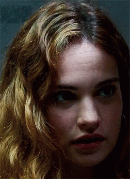 Lily James Promise GIF - Lily James Promise Really GIFs