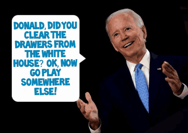 donald did you clear the drawers from the white house ok now go play somewhere else !