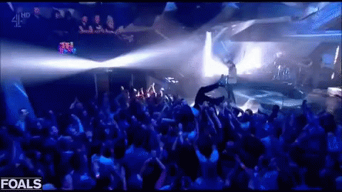 One Way To The Stage GIF - Foals Foals Music Party GIFs