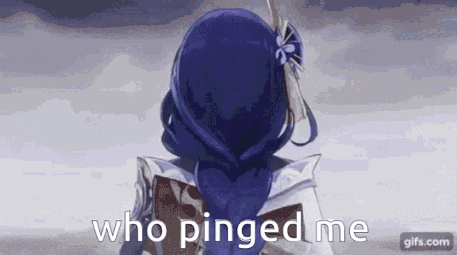 Who Pinged Me Raiden Shogun GIF - Who Pinged Me Raiden Shogun Baal GIFs