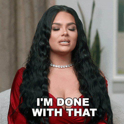 I'M Done With That Basketball Wives Orlando GIF - I'M Done With That Basketball Wives Orlando That'S It I'M Out GIFs