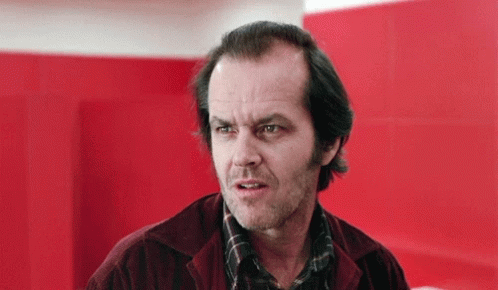 Jack Nicholson Caretaker GIF - Jack Nicholson Caretaker Evil Look GIFs