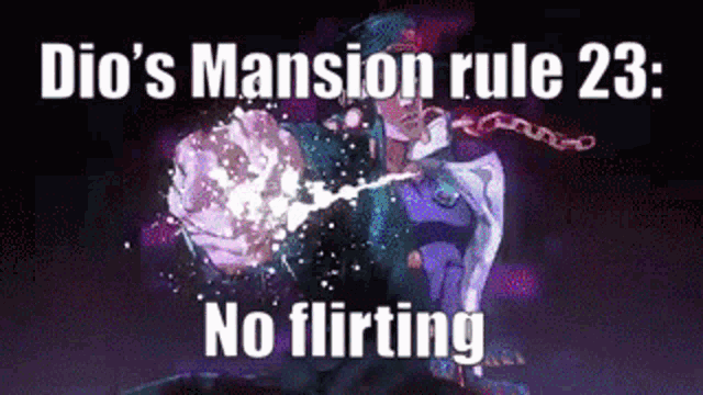 Dios Mansion Jojo GIF - Dios Mansion Jojo Rule GIFs
