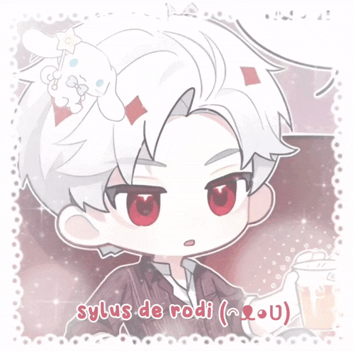 a drawing of a boy with the name sylus de rodi written on it