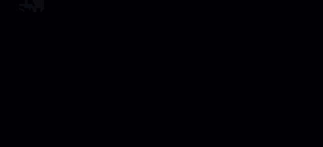 a rn logo with a crown on a black background