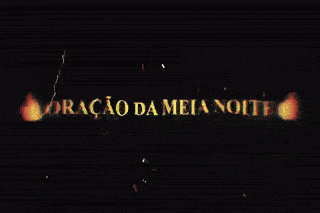 the word noite that is on a screen