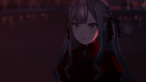 a picture of a girl with the word rendaku in red