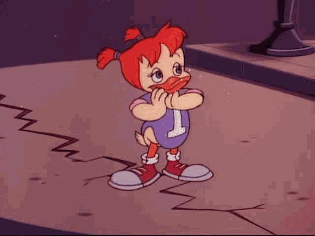 a cartoon character is being transformed into a ghost