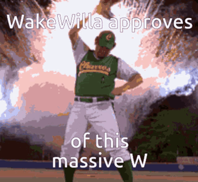Wake Willa Approves GIF - Wake Willa Approves Massive W GIFs