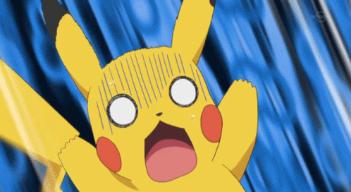 Pikachu Screaming GIF - Pikachu Screaming Shocked GIFs